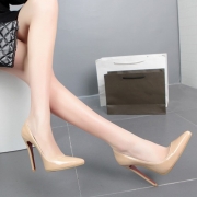 Women's Fashion High Heels Solid Pointed Toe Pumps