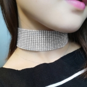 Women's Rhinestone Party Choker Necklace