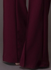 High Waist Solid Wide-Leg Pants