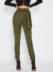 Casual High Waist Pencil Pants