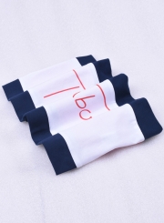 Fashion Letter Printed Bandeau