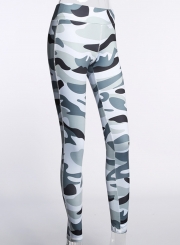 Fashion Camouflage Skinny Yoga Leggings