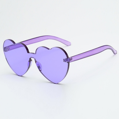 Fashion Love Cute Heart Shape Sunglasses zecalaba.com