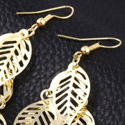 Fashion Alloy Leaves Shape Casual Earrings