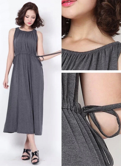 Sleeveless Slim Dress