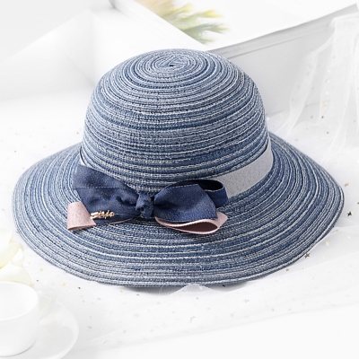 Fashion Casual Straw Floppy Foldable Rolled Up Beach Sunscreen Hat lonhooker.com