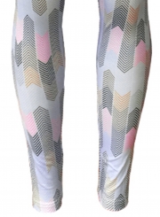 Fashion Slim Printed High Waist Leggings With High Elasticity