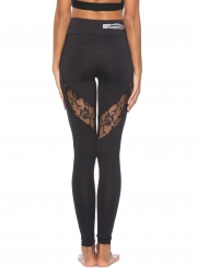 Sexy Slim Spicing Leopard Pattern High Waist Yoga Leggings